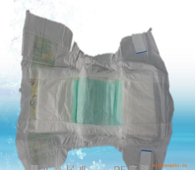 供應加工生產嬰兒紙尿褲S/M/L/XL貼牌加工出口PE膜尿褲