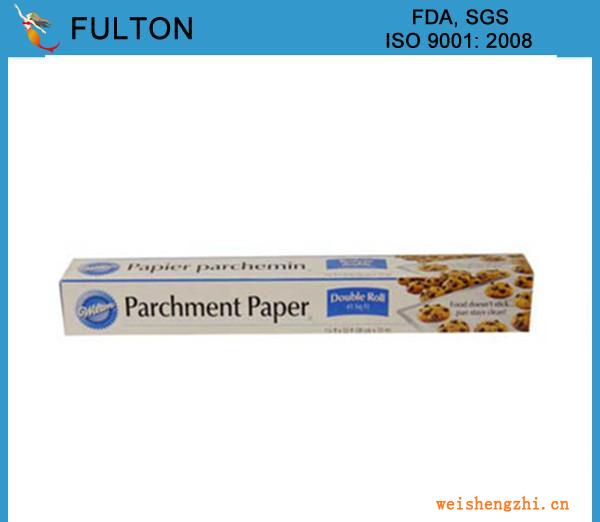 100%原木漿烤箱紙、雙面涂硅羊皮紙BakingParchmentPaper